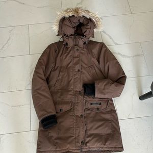 Canada Goose Trillium Women’s Parka - Chocolate Brown - S